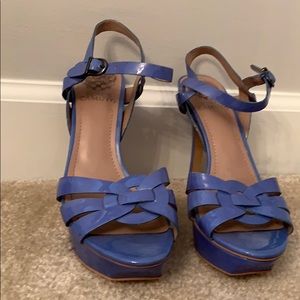 Vince Camuto size 7.5 blue heels!